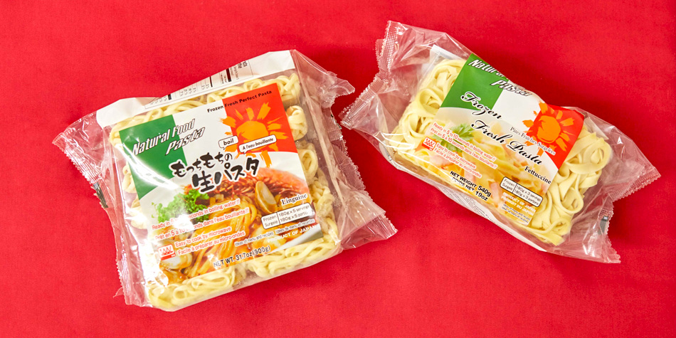 神戸瑞穂本舗株式会社の『セモリナの冷凍ゆで生パスタ』の写真